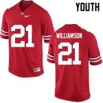 Youth Ohio State Buckeyes #21 Marcus Williamson Red Nike NCAA College Football Jersey Stock KUY3244FG